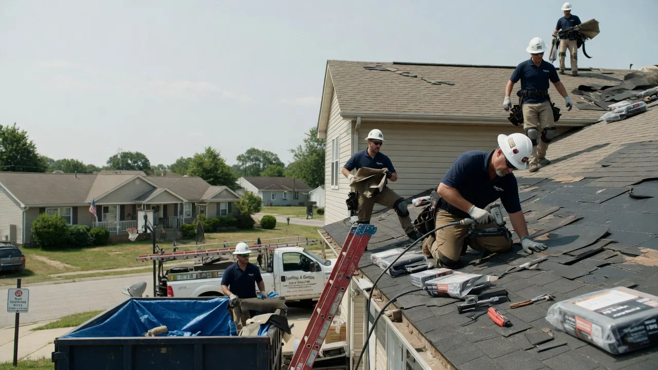 Roof Replacement in Slaughters, KY near me